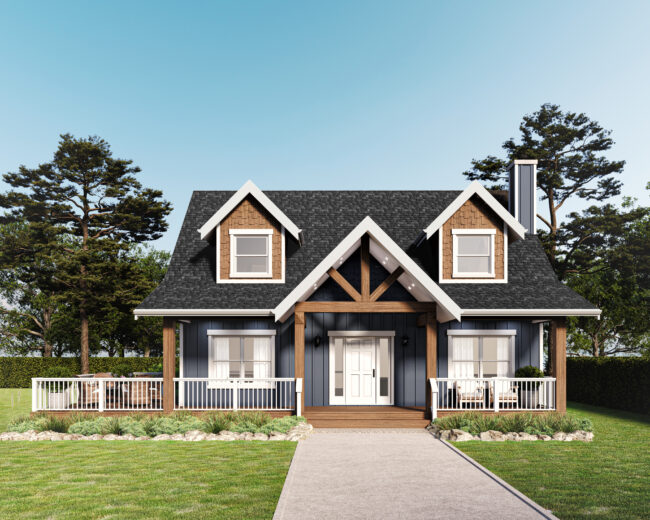Savona Home Plan Front Rendering