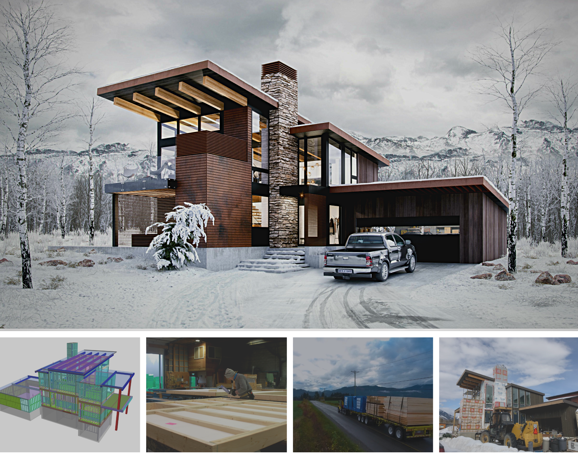 Modern Mountain Retreat