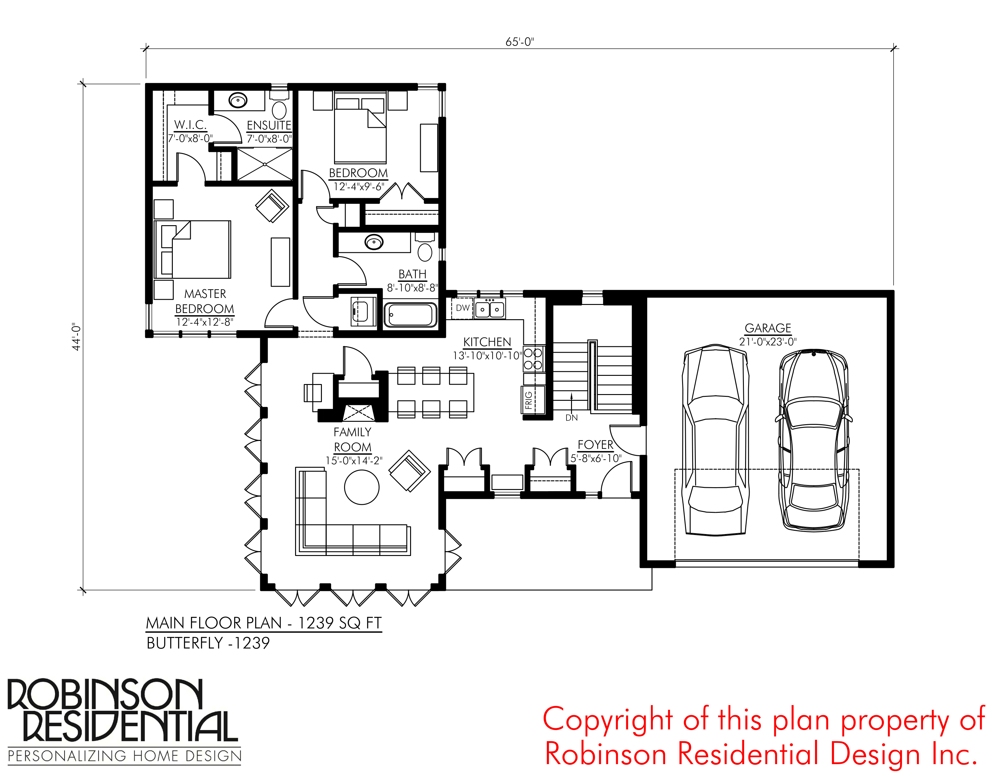 The Butterfly house plan