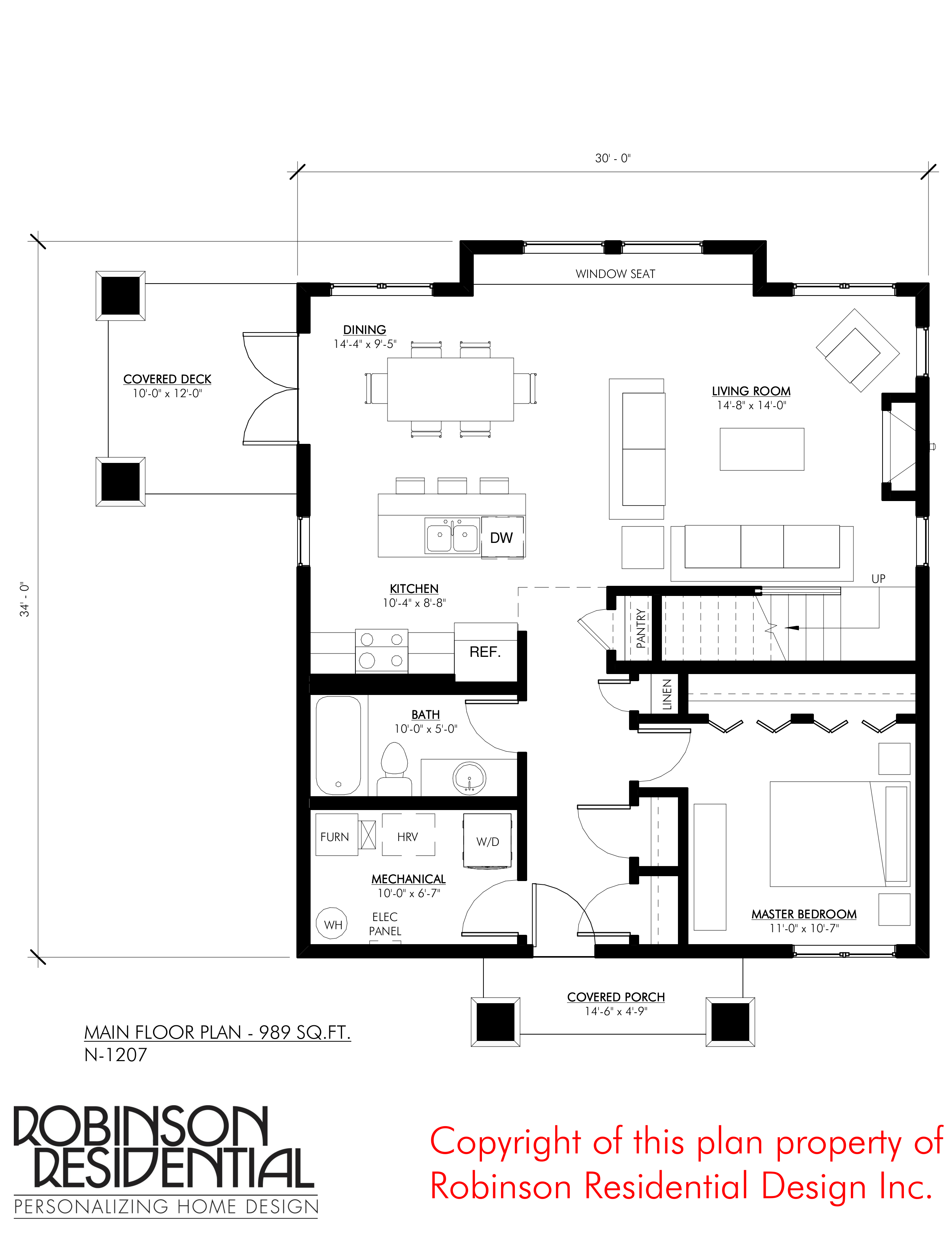 The Ruskin house plan