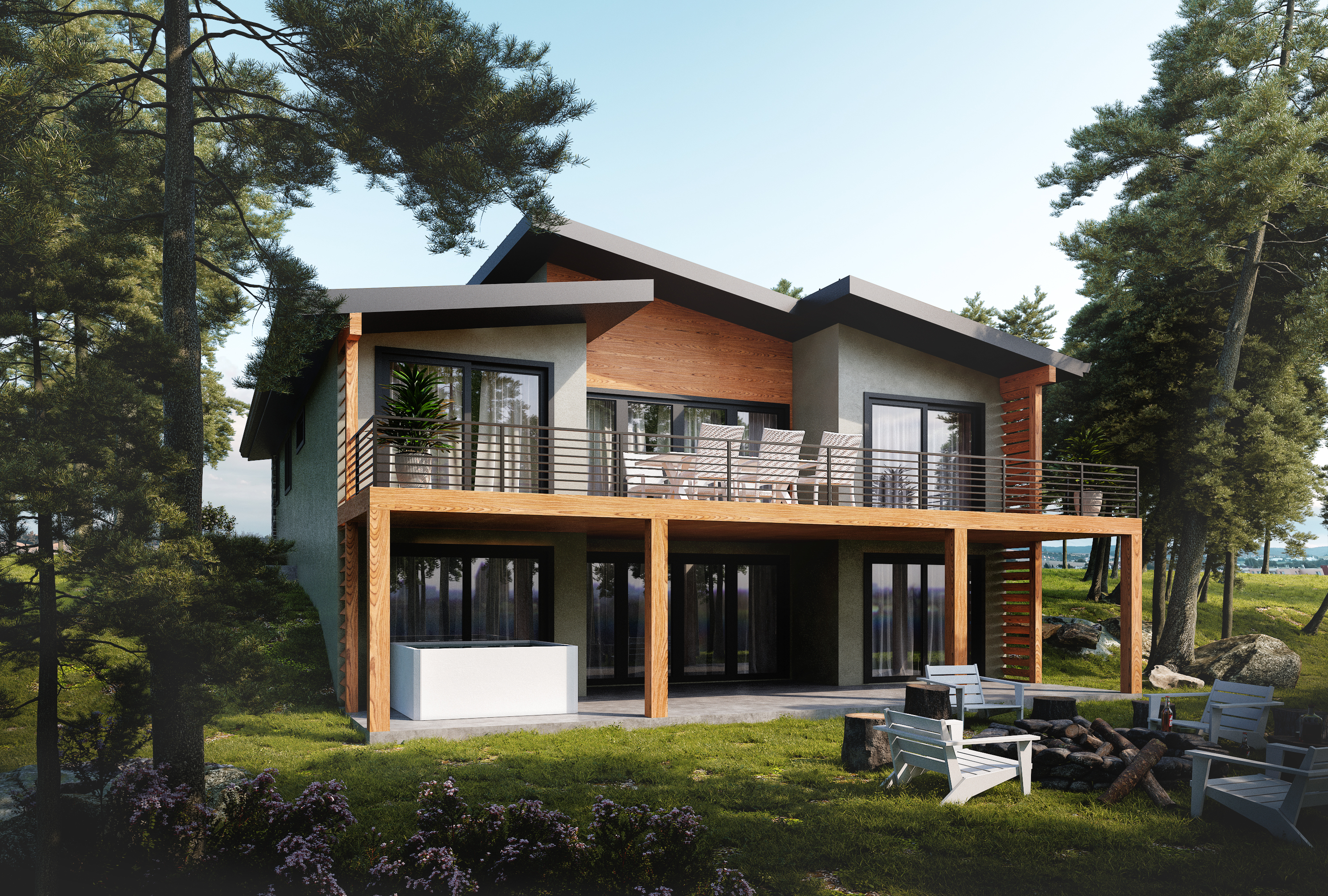 The Livingston, a West Coast style house plan