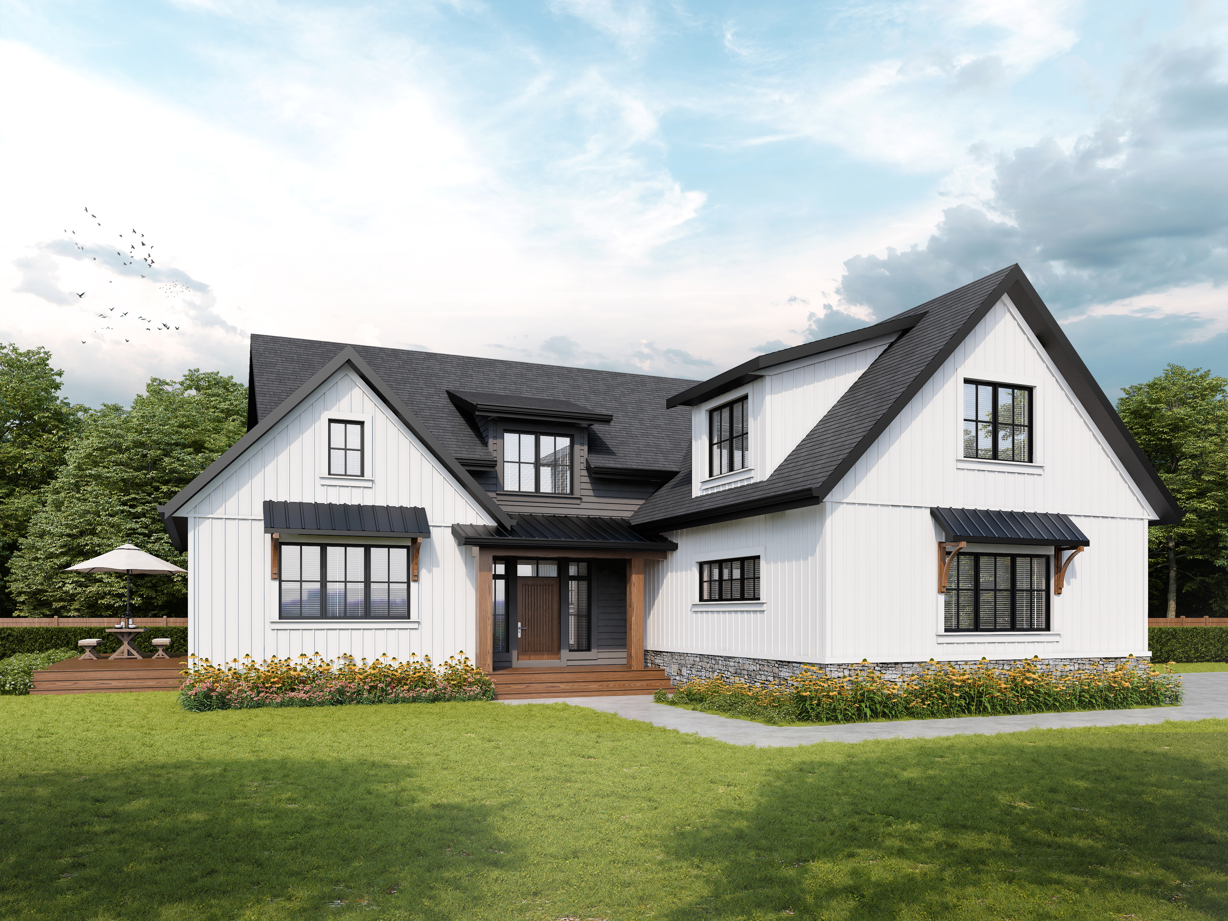 The Sinton, a Two Story style house plan