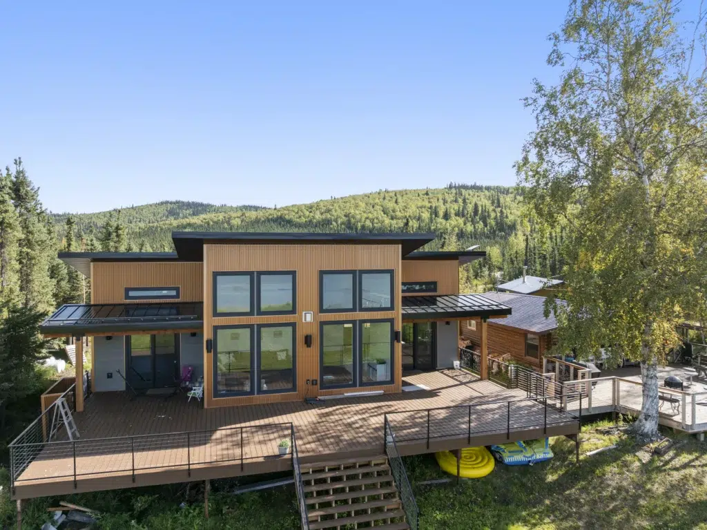 Beautiful Alaskan custom home in nature