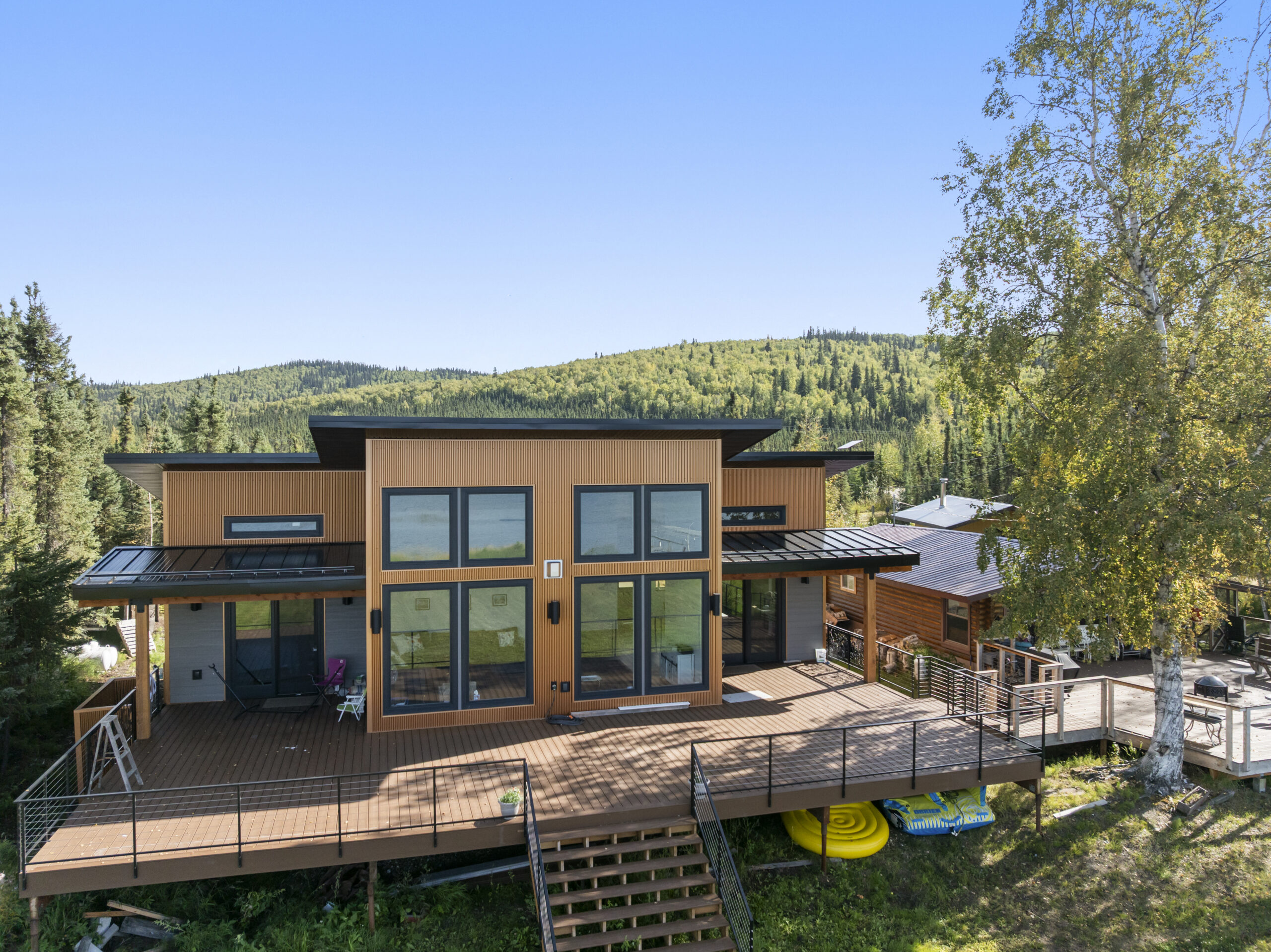 Beautiful Alaskan custom home in nature