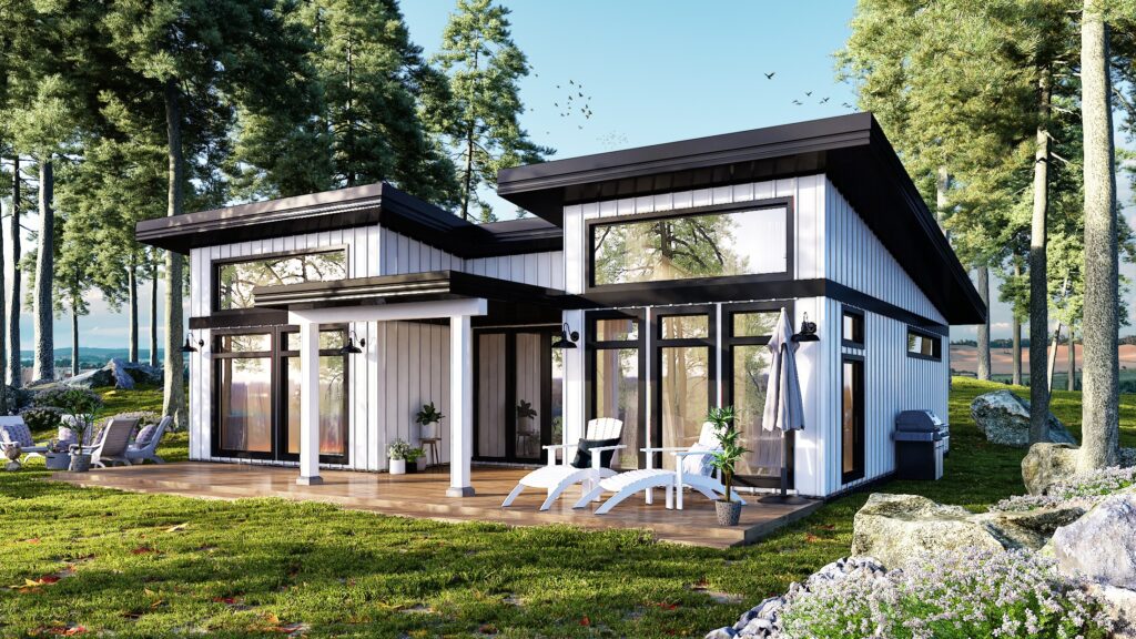 The Napa house plan with seamless indoor-outdoor living space