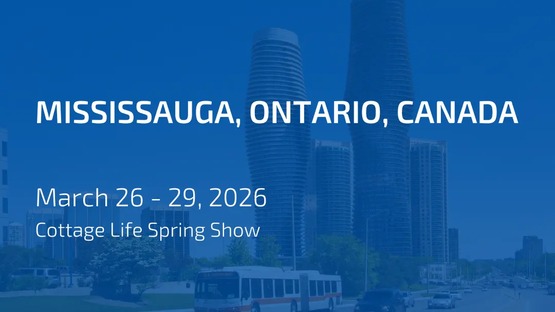 The Cottage Life Spring show will take place in Mississauga from March 26th-29th
